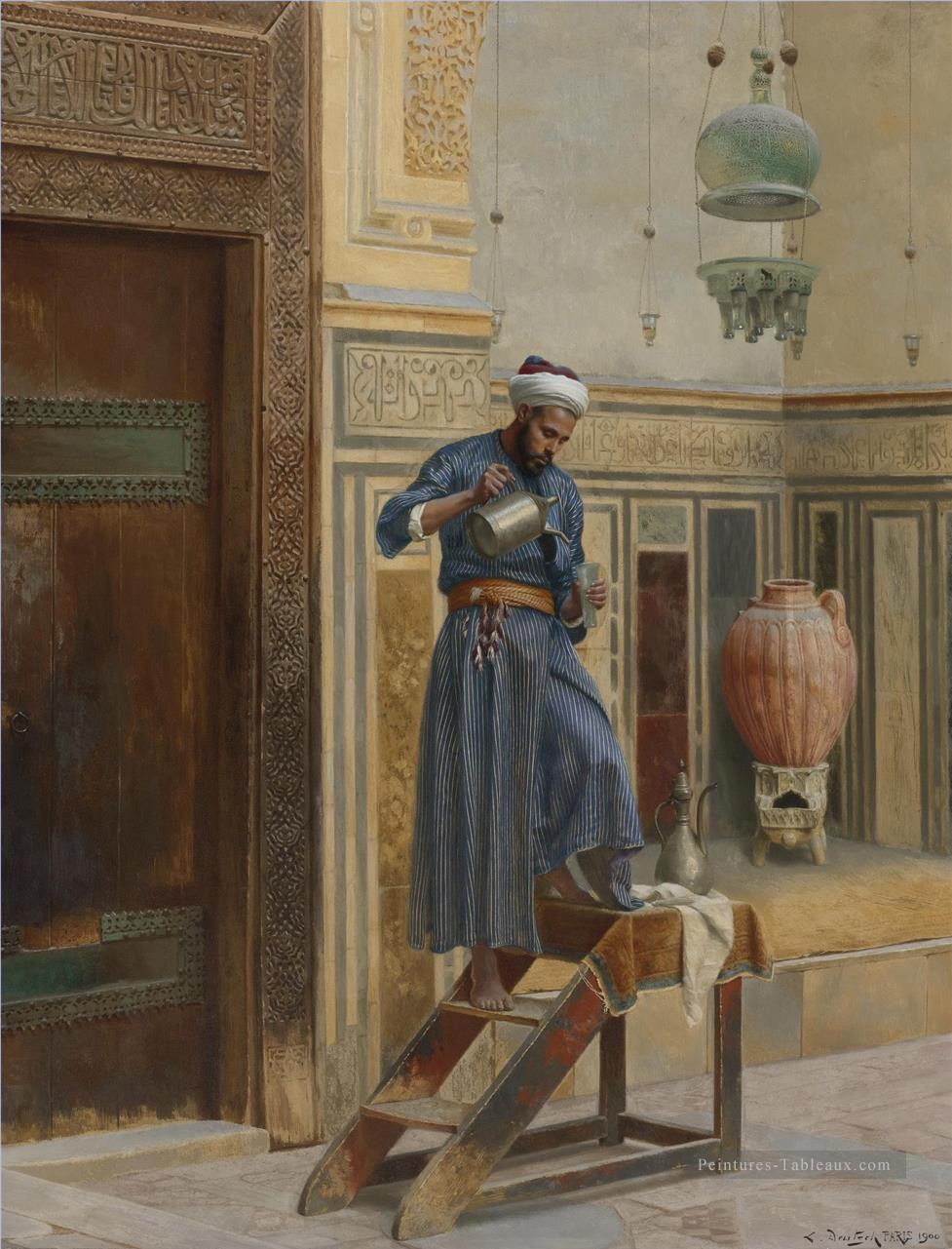 LA lampe briquet Ludwig Deutsch Orientalism Araber Peintures à l'huile